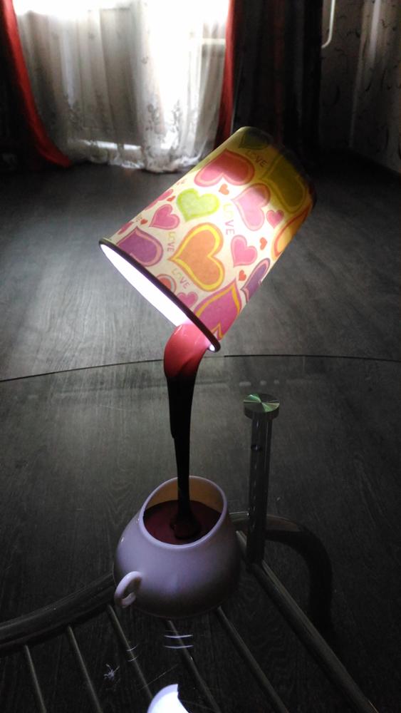 Butihoem Decorate Cup Lamp Coffee Table Night Mood Lights Dual Led 2017 Abajour De Lamparas Mesa Table Lamps Diy Lampshade Usb