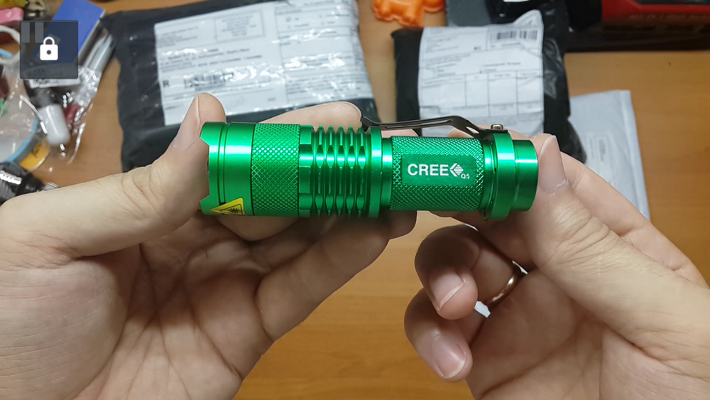 CREE XM-L Q5 450Lumens Cree led Torch Zoomable Cree Waterproof LED Flashlight Torch Light