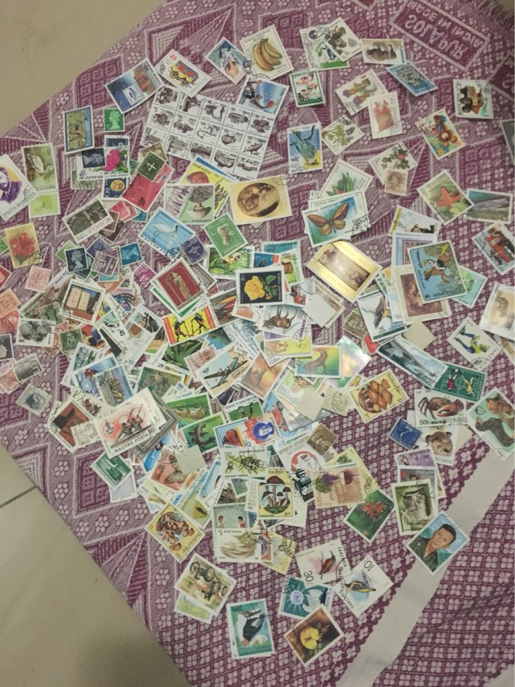 total 500 no repeat stamp postage brands selo postal marcas many countries stamps Postage stamps collectings