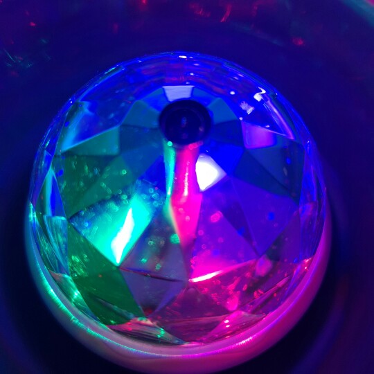 3W E27 RGB Full Color LED Bulb Auto Rotating Stage Effect DJ Disco Light Bulb Mini Laser Stage Bar Party Light Decoration