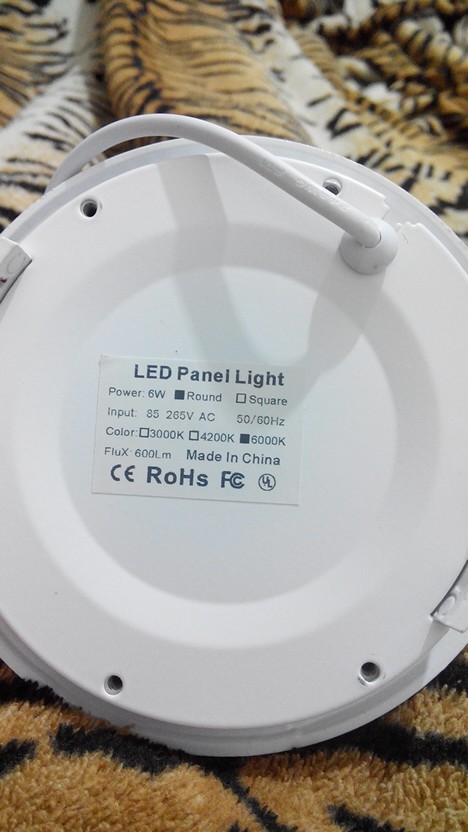 Ultra Thin Led Panel Downlight 3w 4w 6w 9w 12w 15w 18w Round/Square LED Ceiling Recessed Light AC85-265V LED Panel Light SMD2835