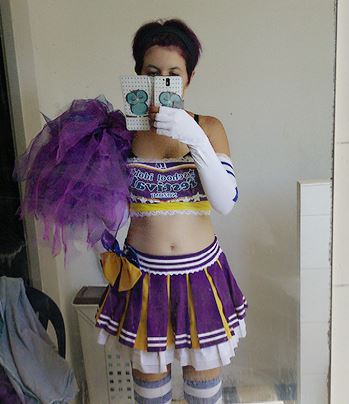 Love Live! Lovelive Cheerleader Nozomi Tojo Halloween Cosplay Costume Uniform Outfit School Idol Project Cheer Dress For Women