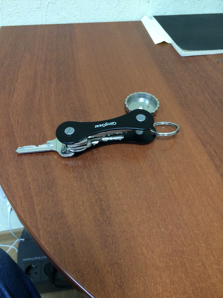QingGear Keybone Key Organizer Holder Keys Bar Folder Key Clip Pocket EDC Key Tool Outdoor Travel Tool Kits,Free Shipping