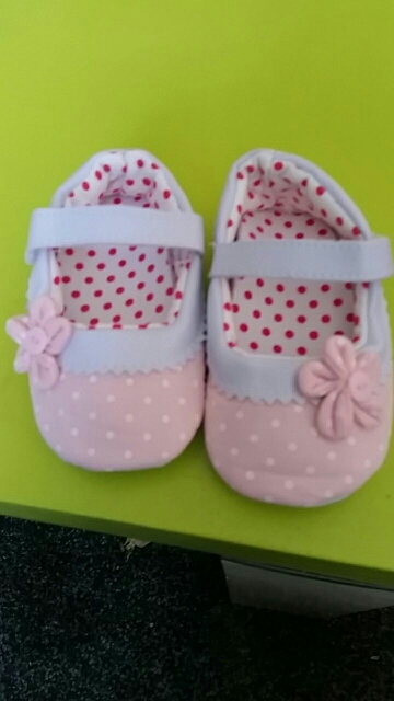 Baby Girls Mary Janes Shoes Infant Toddler Flower Dot Soft Sole Crib First Walkers Free Shipping