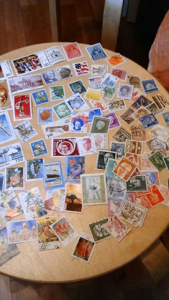 100 Pcs / lot Postage Stamps Good Condition Used With Post Mark From All The World Wide For Collecting Gift
