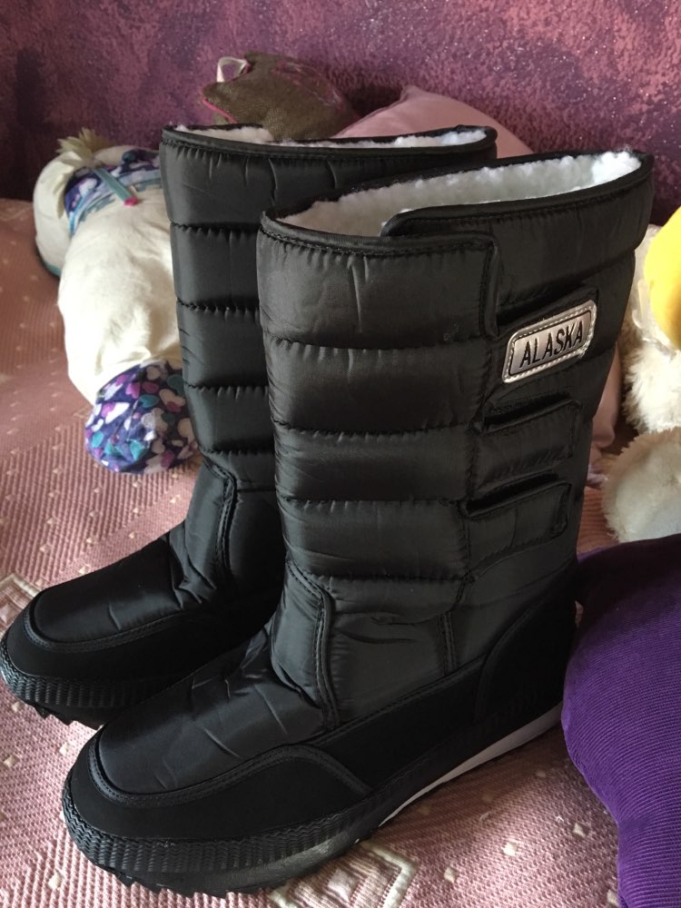 2016 Winter boots men warm shoes platform snow boots men boots thick waterproof slip-resistant winter shoes 05