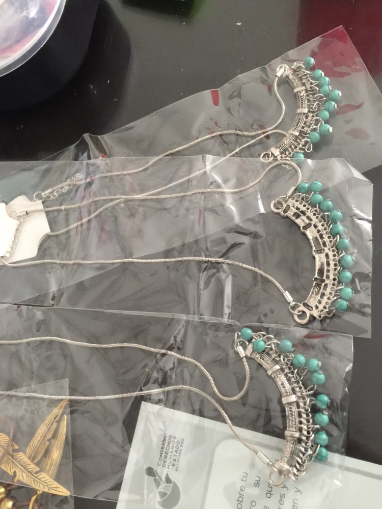 Fashion Classic Bohemia Style Tibetan Silver Necklace Turquoise Sweater Chain of Pinus Koraiensis Folk Style Free shipping