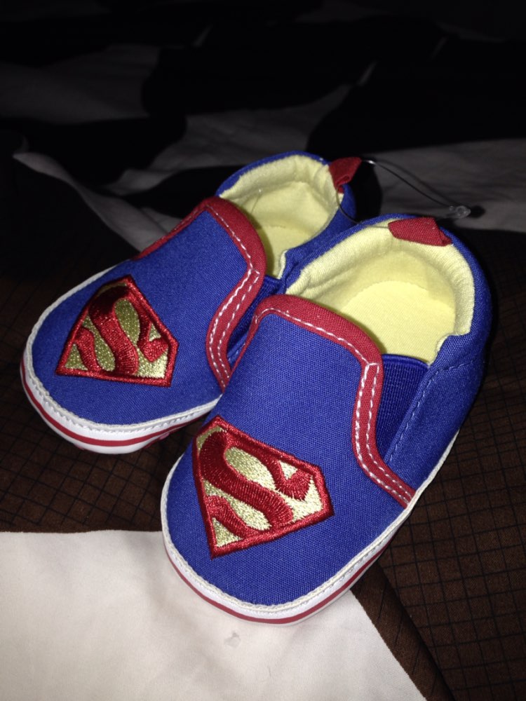 Retail 1pcs baby shoes for boy girls blue S superman baby cotton toddler shoes bebe size 2,3,4 for baby kids child first walker