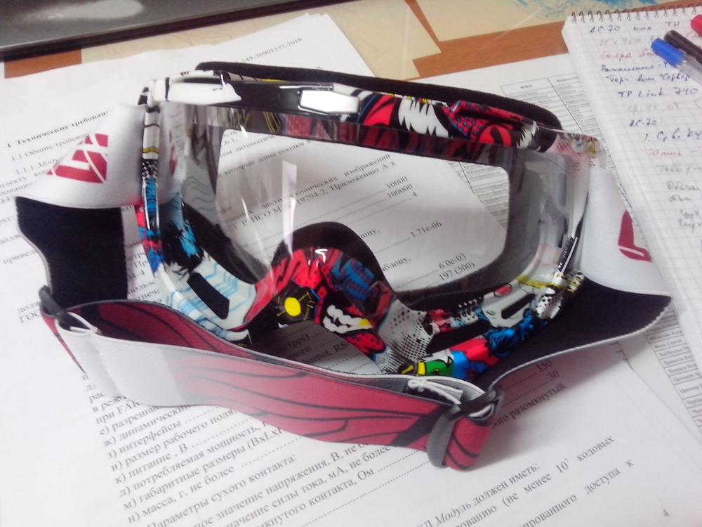 2016 New Arrival High quality transparent Sport racing off road  motocross goggles glasses for motorcycle dirt bike