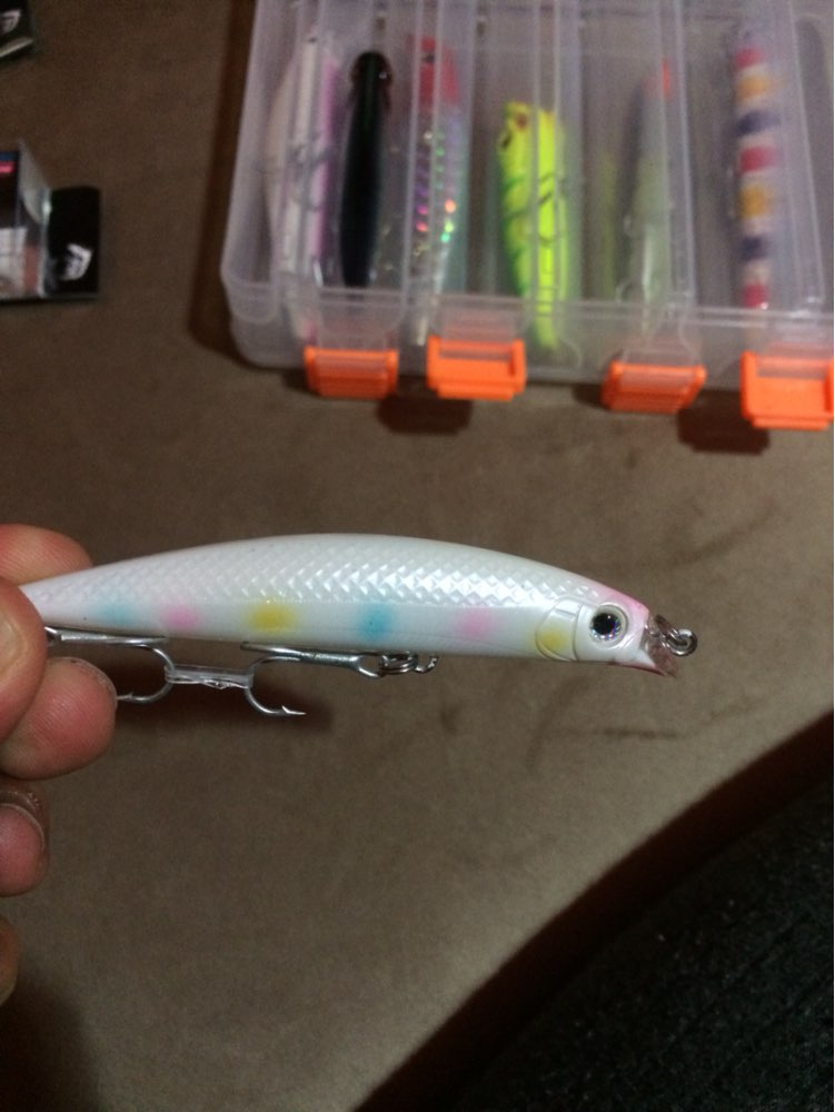 Hot model bearking Retail fishing lures, floating minnow,penceil bait size 90mm 10g,magnet inside,dive 0.5m