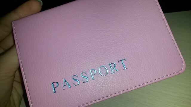 ZS passport holder litchi grain PU passports tickets holder passport cover passport bag clip for leather