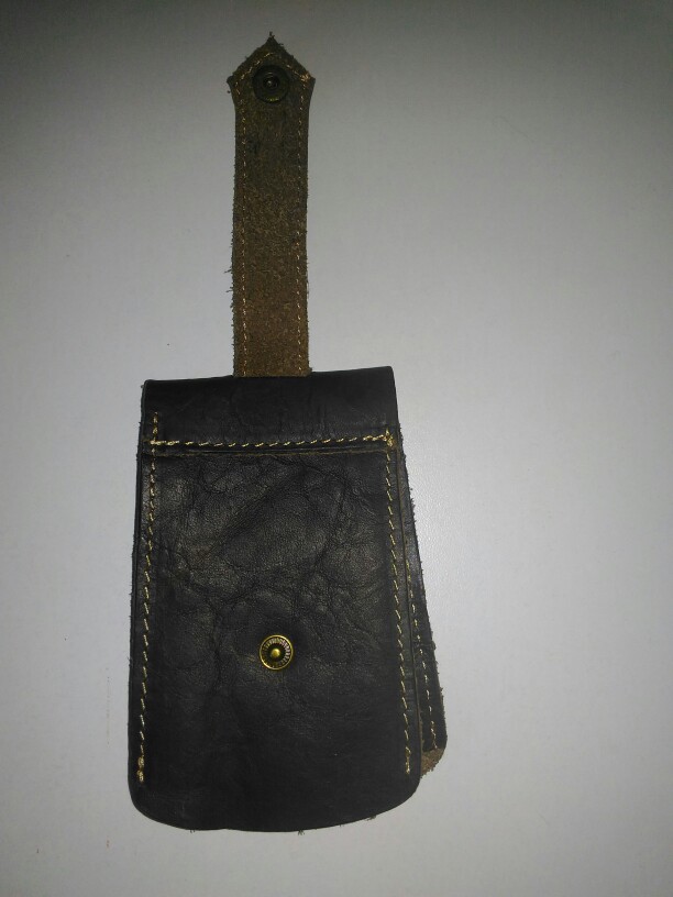 Vintage Casual 100% Genuine Leather Men Men's Car Key Wallet Wallets Holder Case Waist Bag Housekeeper Organizer Holders For Man