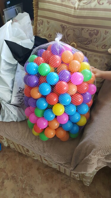 2016 High quality 50Pcs/Lot Colorful Ball Fun Ball Soft Plastic Ocean Ball Baby Kid Toy Swim Pit Toy Eco-Friendly