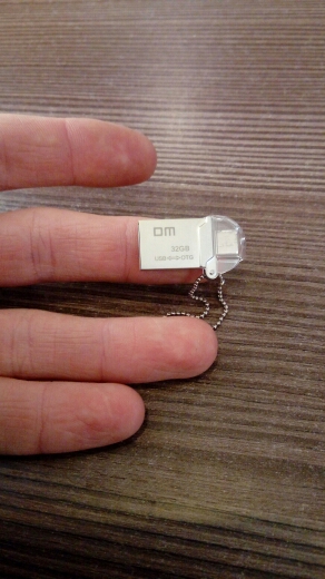 DM PD008 OTG USB 100% 32G 16G 8G USB Flash Drives Smartphone Pen Drive Micro USB Portable Storage Memory Metal USB Stick Free
