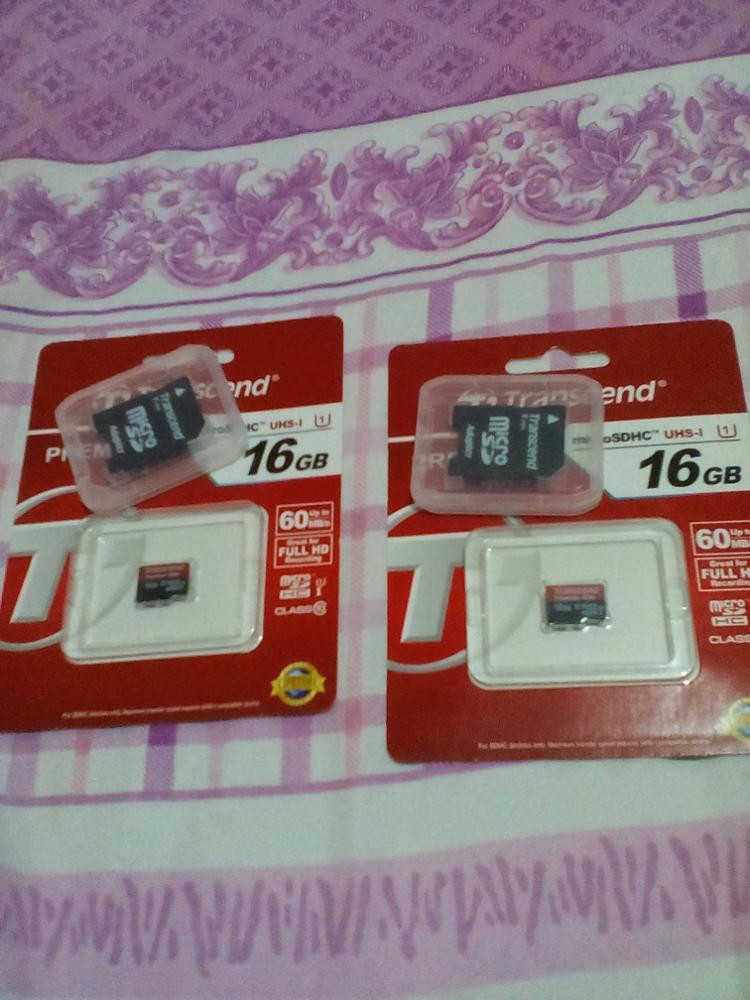 Original Transcend Real 64GB 32GB 16GB MicroSD MicroSDHC MicroSDXC Micro SD SDHC SDXC Card 60MB/S class 10 UHS-1 TF Memory Card