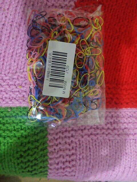 About 1000pcs/bag (small package) 2015 New Child Baby TPU Hair Holders Rubber Bands Elastics Girl's Tie Gum