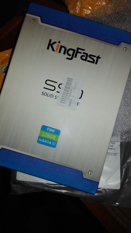 SSD msata Kingfast F9M msata SSD 256GB 128GB 512GB SSD Hard Drive For Computer 3.5 mm 1.3" Internal Solid State Drives
