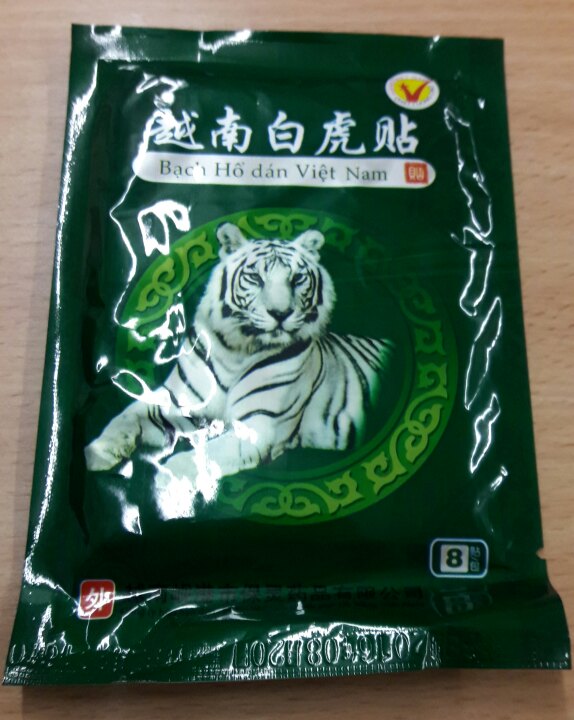 8 Pcs  Sumifun White Tiger Balm Medicated plasters Massage Tens Pain Patch Antistress Medical Plaster Ointment For Joints  C053