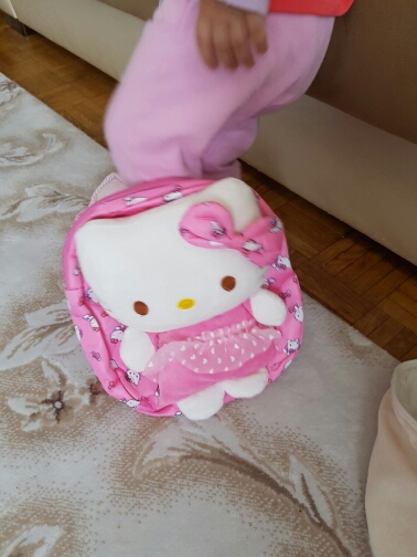 Hello Kitty school bag Cute children Hello Kitty backpack for packing toy candy Many colors Plush bag for 0-3years girls mochila