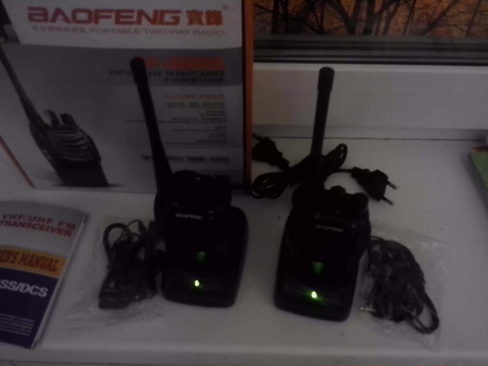 2 PCS Baofeng BF-888S Walkie Talkie 5W Handheld Pofung bf 888s  UHF 400-470MHz 16CH Two-way Portable CB Radio