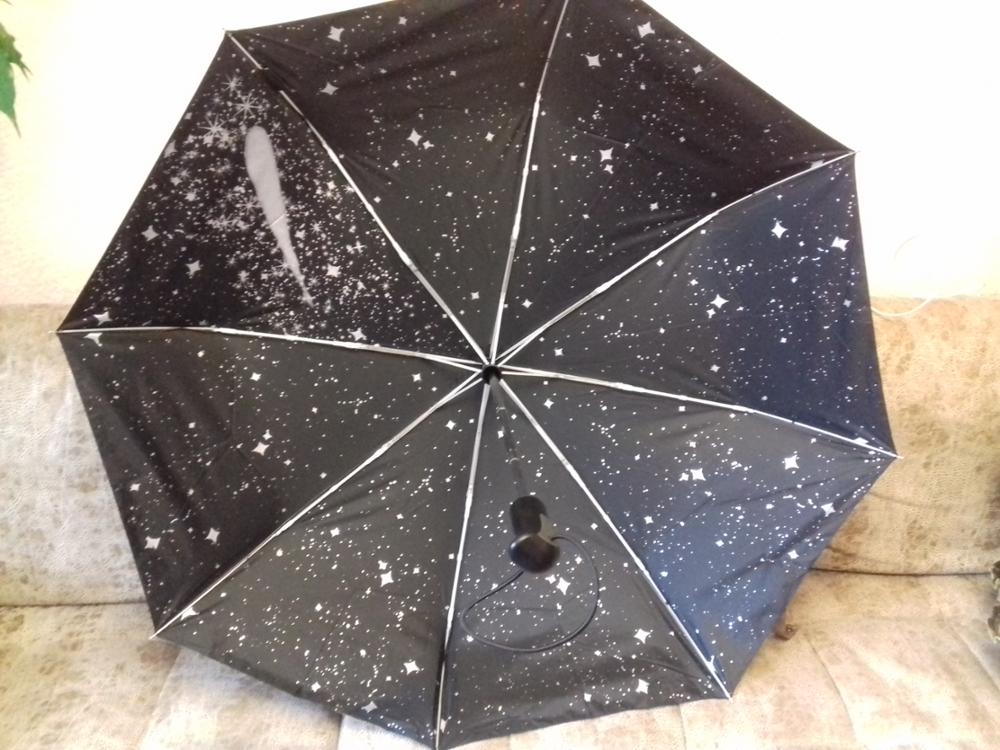 Saiveina Umbrella rain women Fully-automatic Umbrella Anti UV Parasol Ultral-Light 3 Folding Umbrella For Travel Meteor showers