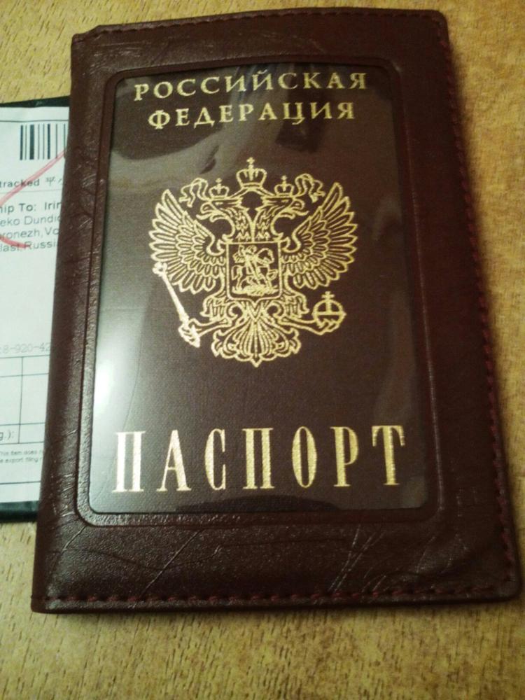 ZS Transparent Russia Passport Cover Clear Card ID Holder Case for Travelling passport bags