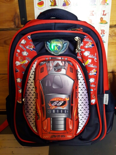 5D car-styling children school bags for teenagers boys kids cartoon car backpack 16 inch book bag large capacity mochila escolar