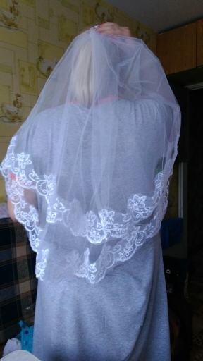 1 Layer 1.5m White Ivory Lace Bride Voile mariage Bridal Veil wedding accessories velos de novia veu de noiva com renda