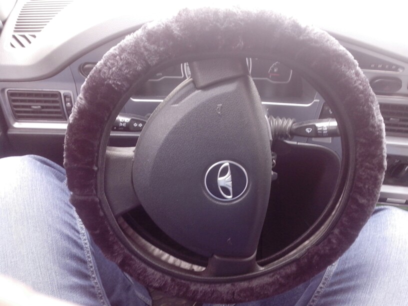 1pcs Premium Soft Short Plush Winter Car Steering Wheel Cover Vehicle Grips Skin O SHI CAR Steering-Wheel