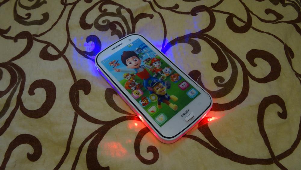 Learn Russian Baby Toy Phone Kids Mobile Toy with Song Light Story Telling Educational Learning Chiristmas Gift Toys for Baby