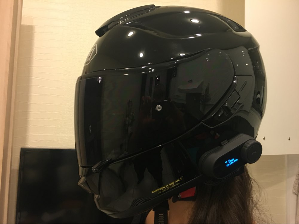 BT Bluetooth Intercom Interphone Headset with FM for Intergral / Full-face / Half-face /  Flip up Motocycle Helmet