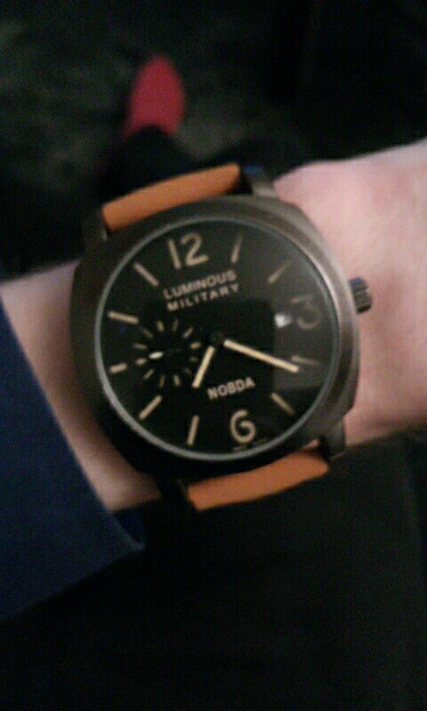 Mens Watches Top Brand Luxury Leather Strap Sports Brown Army Military Quartz Watch Men Wrist Watch Clock relogio masculino