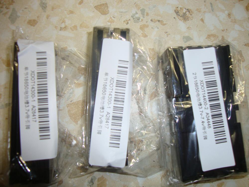 18650 Battery Holder Plastic Battery Holder Case Storage Box 1*18650 Holder 3.7V" with Pin 18650 Battery Holder Diy