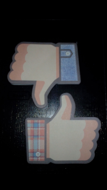 Cute 3D Thump Up Memo Pad PVC Stickers Decoration Cartoon Post It Sticker For Diary Album Scrapbooking School Supplies