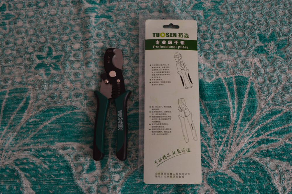 Multi Tool 8" Wire Stripper Cable Cutting Scissor Stripping Pliers Cutter 1.6-4.0mm Hand Tools Ferramentas Herramientas