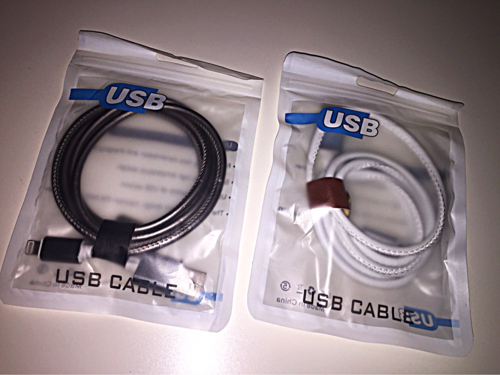 Bastec Super Strong Leather 20cm / 100cm Metal Plug Micro USB Cable for iPhone 7 6 6s Plus 5s 5 iPadmini / Samsung