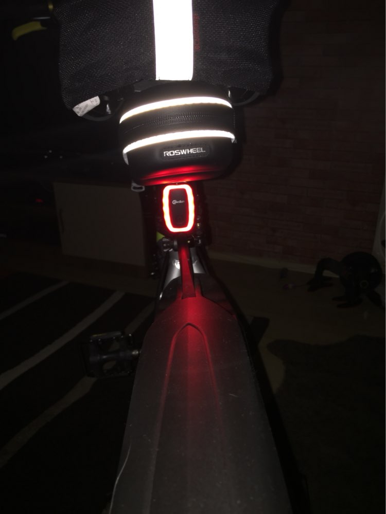 Meilan X6 Smart Bike Light Bicycle rear back led Light  rechargeable CE RHOS FCC MSDS Certification