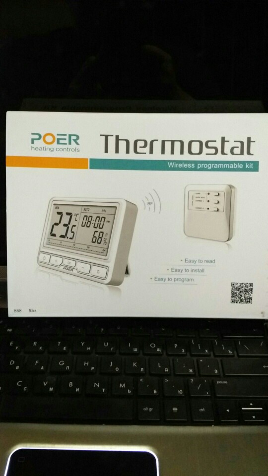868MHz wireless boiler room digital thermoregulator wifi thermostat for warm floor heating weekly programmable Thermostat