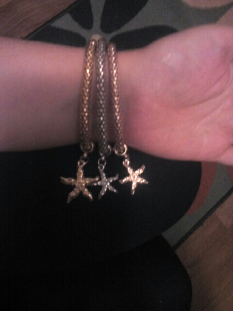 New arrival 3Pcs/set Multilayer Bracelets starfish/love Charm Bracelets for women/girls Valentine's Day gifts wholesale