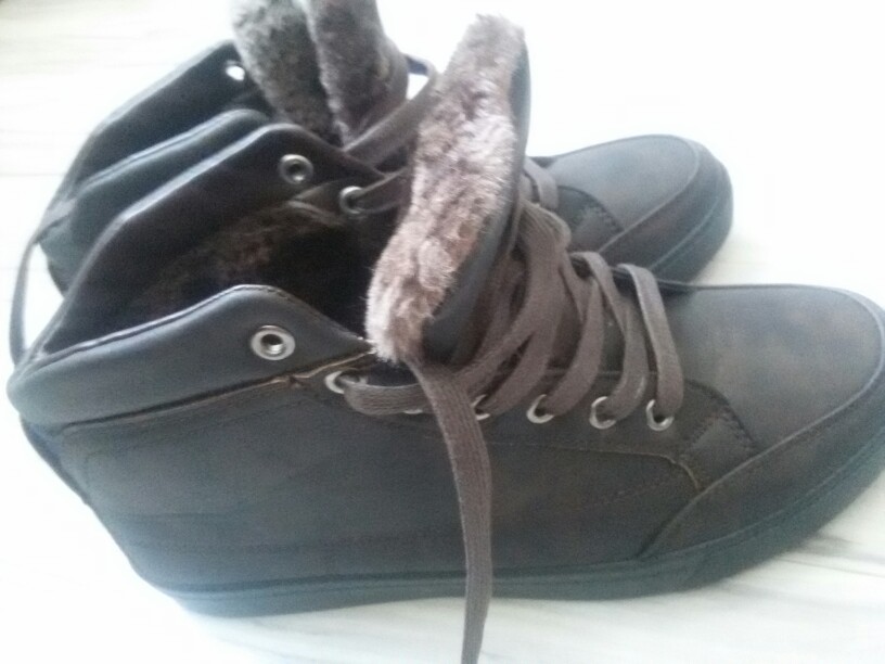 New 2016 PU Leather Men Boots Fashion Warm Cotton Brand ankle boots Shoes men for Spring Autumn Winter shoe botas hombre 