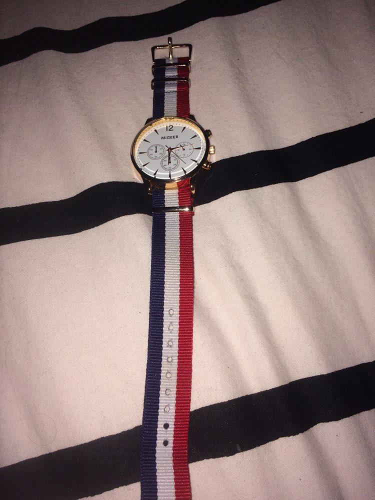 Best Selling! Military Watches Men Fashion Striped Leather Quartz Wrist Watch Mens Watch Reloj Relogio Luxury Men's Clock Hours