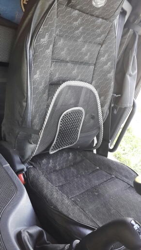 VODOOL Car Seat Cover Comfort car massage seat Cushion Lumbar support for office chair Back Waist Brace Support Car Cushion Pad