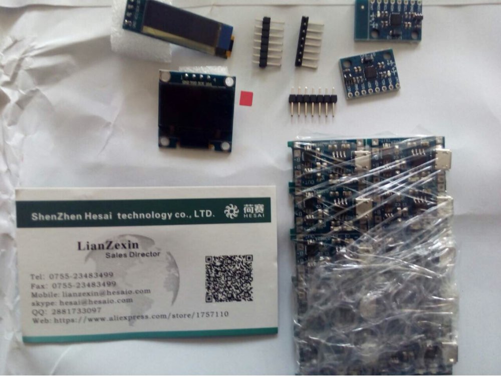 Smart Electronics 0.96 White 0.96 Inch OLED Module 128X64 OLED LCD Display Module 0.96 IIC I2C Communicate for arduino Diy Kit