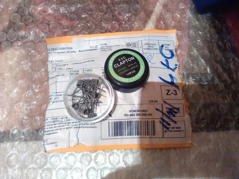 10pcs/set Flat twisted wire Fused clapton coils Hive premade wrap wires Alien Mix twisted Quad Tiger Heating Resistance rda coil