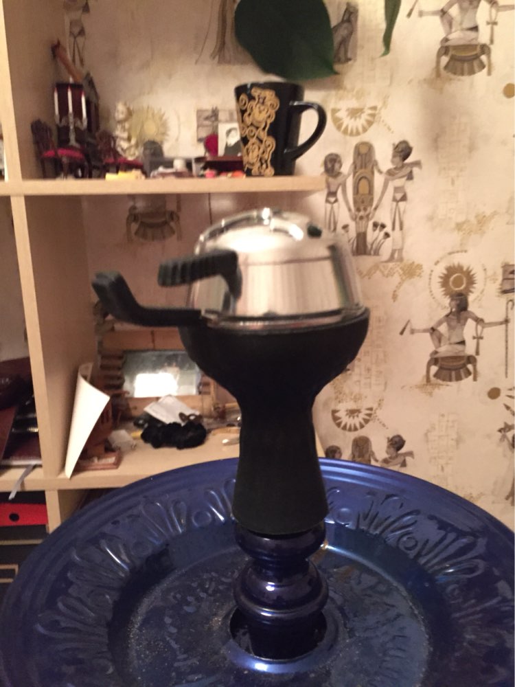 1pc 3-disc shisha hookah bowl and 1 pc charcoal holder as one lot
