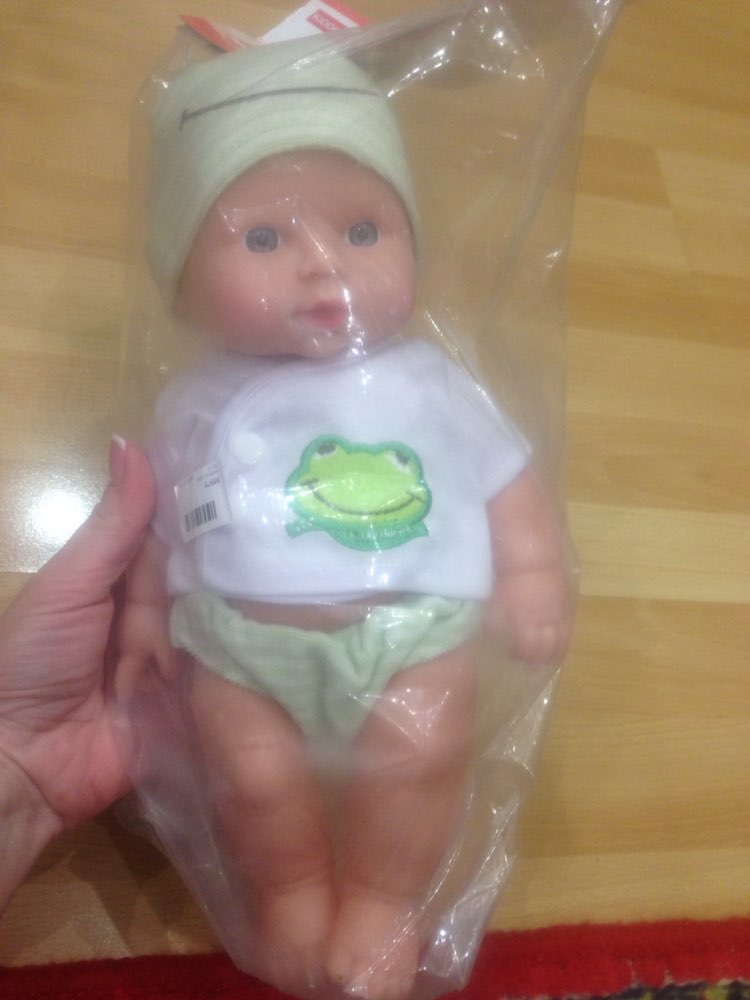 Free Shipping 12inches Reborn Baby Doll Soft Vinyl Silicone Lifelike Newborn Baby for Girl Gift Baby Girls Toys