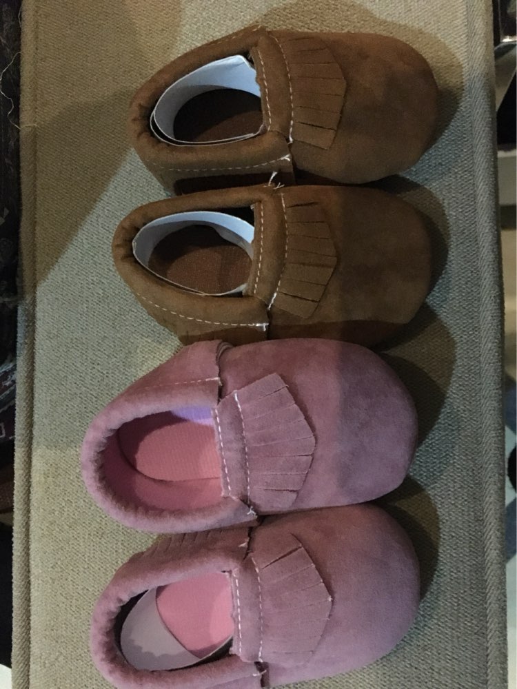 PU Suede Leather Newborn Baby Boy Girl Baby Moccasins Soft Moccs Shoes Bebe Fringe Soft Soled Non-slip Footwear Crib Shoes