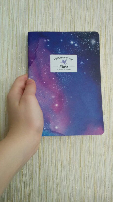 Star Sky Blank Pages Soft Sketchbook Notebook Diary Book Exercise Notepad Graffiti Book Kids Gifts Stationery School Supplies