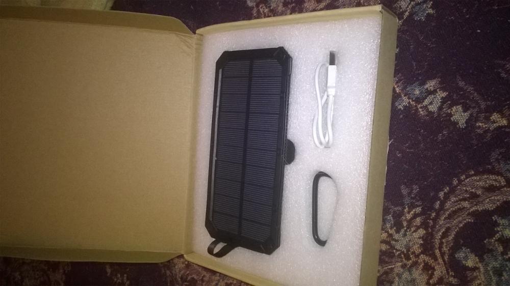 Tollcuudda Portable Phone Charger Battery Cargador Solar Power Pover Bank For IPhone6 Xiaomi External Powerbank Mobile Power Box