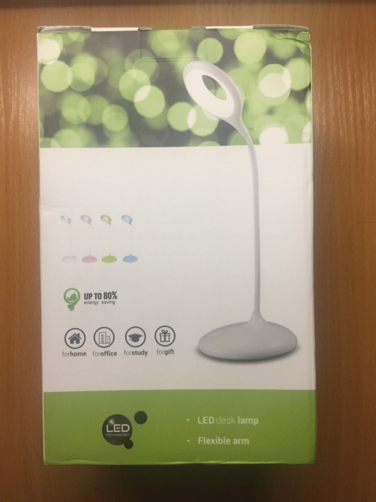 LED Desk Lamp Touch Switch Flexible Touch Sensor Gooseneck Home PC Reading Studying Working Rechargeable LED Light.